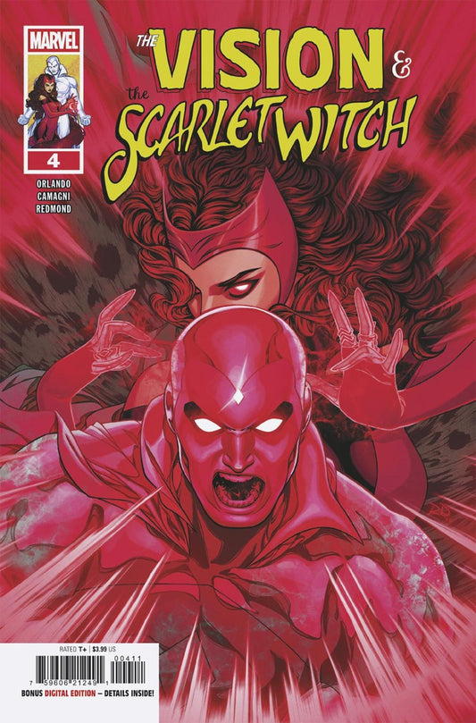 Comics - The Vision & The Scarlet Witch 4 - Fan - Tastic Cards & Comics - Marvel Comics
