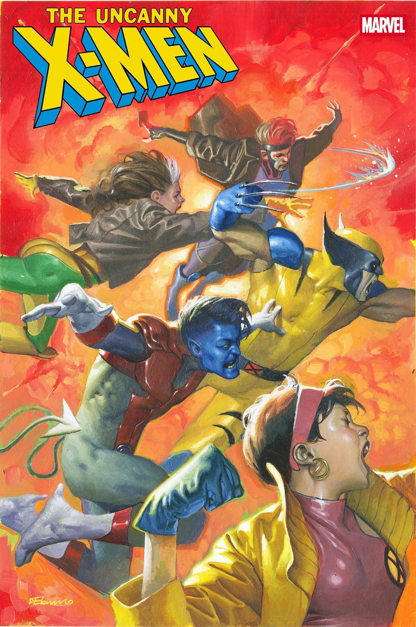 Comics - Uncanny X-Men 30 Fabrizio De Tommaso Variant - Fan-Tastic Cards & Comics - Marvel Comics