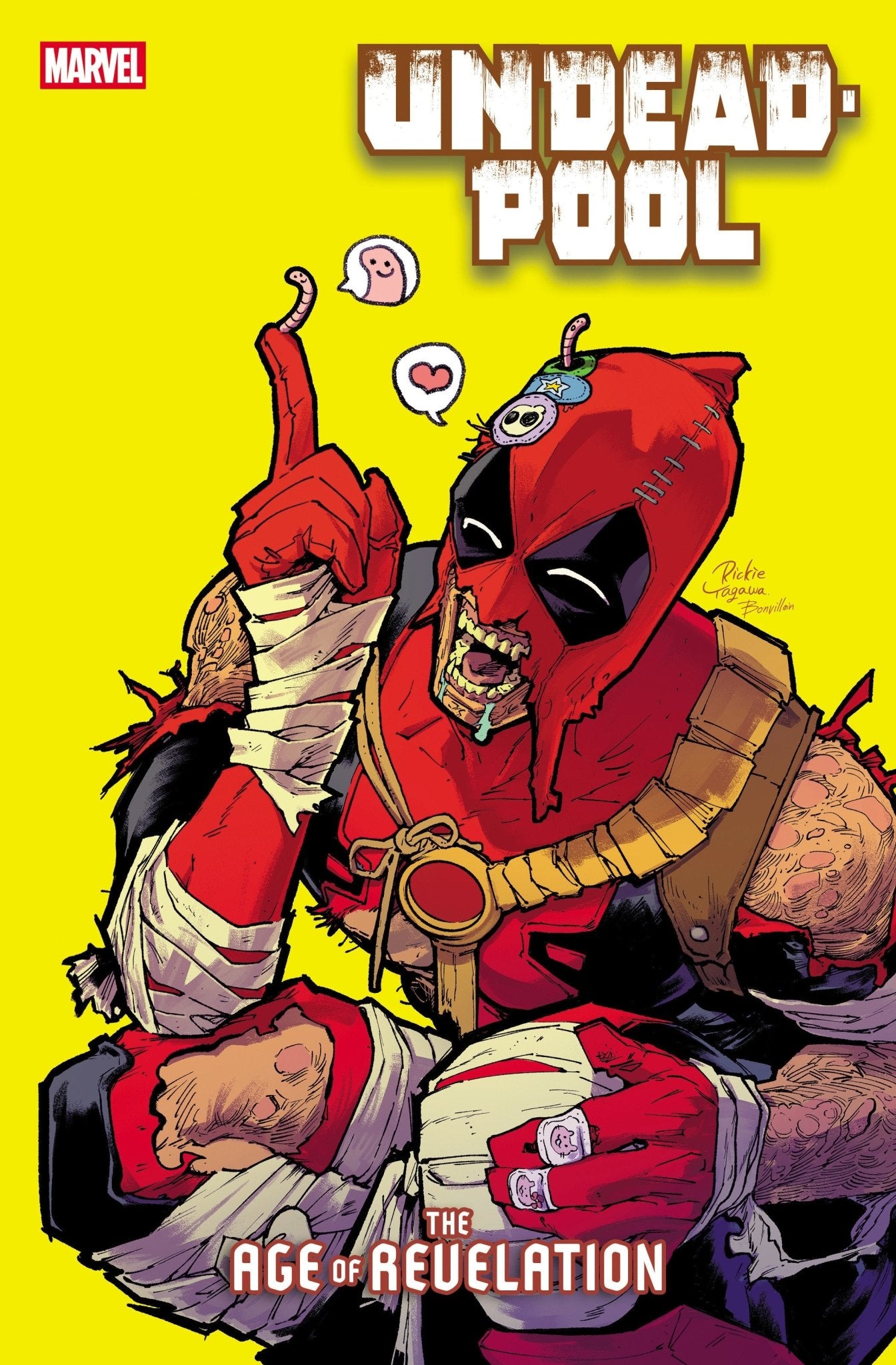 Comics - Undeadpool 1 Rickie Yagawa Deadpool Variant [AOR] - Fan - Tastic Cards & Comics - Marvel Comics