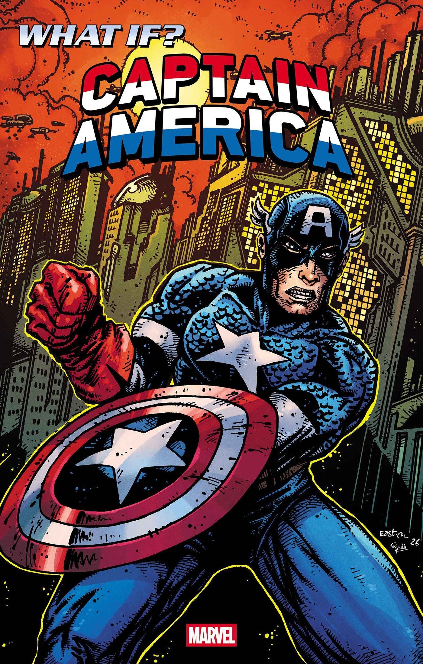 Comics - What If...? Captain America 1 Kevin Eastman Variant - Fan-Tastic Cards & Comics - Marvel Comics