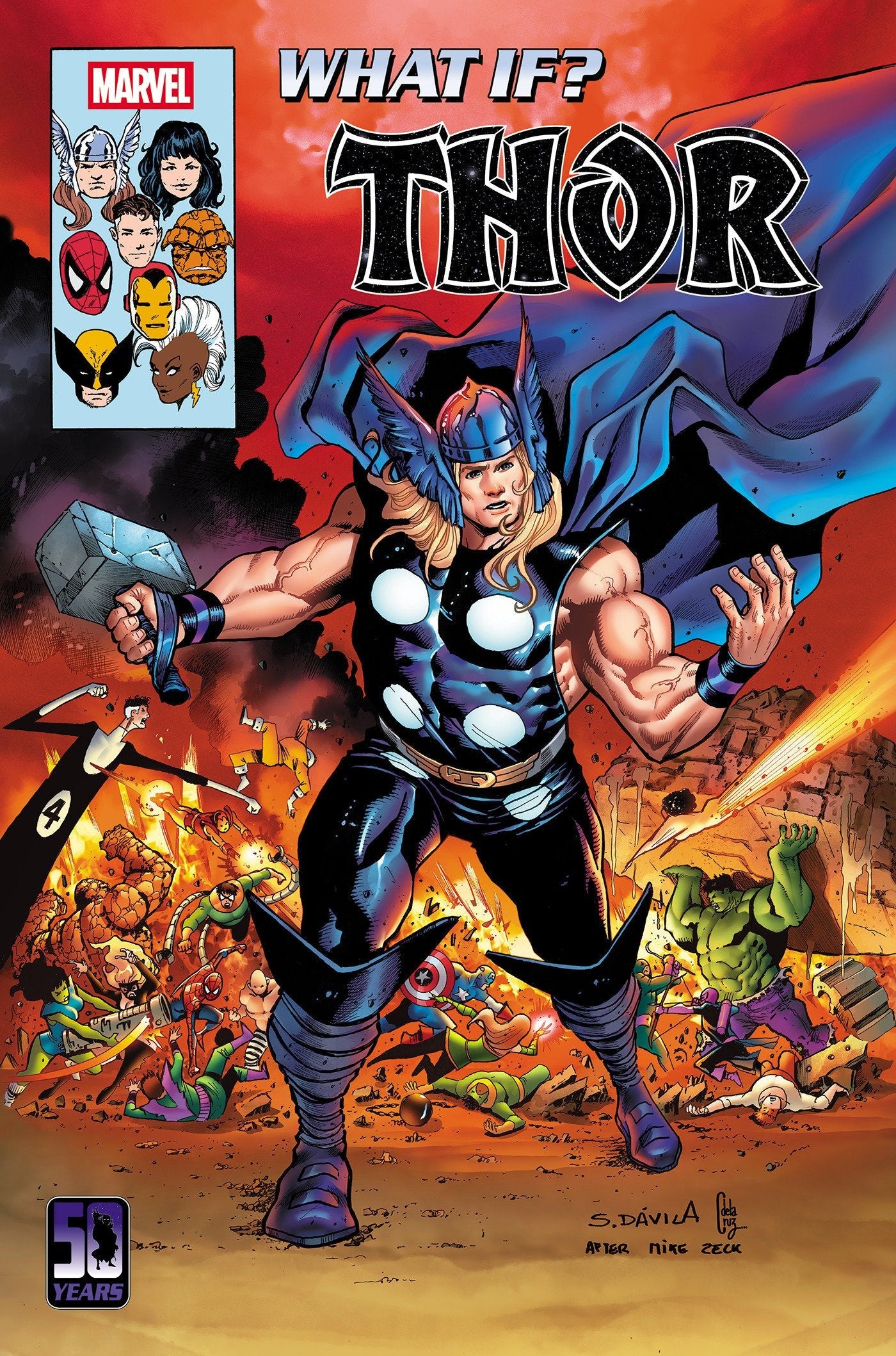 Comics - What If...? Thor 1 Sergio Davila Homage Variant - Fan-Tastic Cards & Comics - Marvel Comics