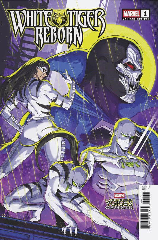 Comics - White Tiger: Reborn 1 Jhony Caballero Variant - Fan - Tastic Cards & Comics - Marvel Comics