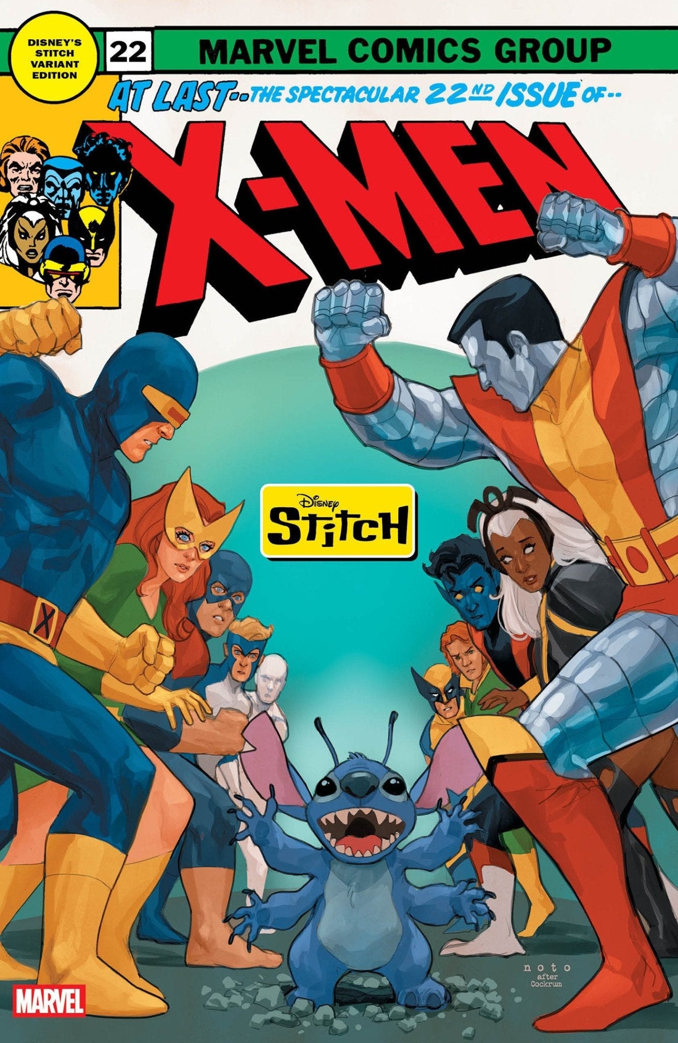 Comics - X Men 22 Phil Noto Disney Stitch Variant - Fan - Tastic Cards & Comics - Marvel Comics