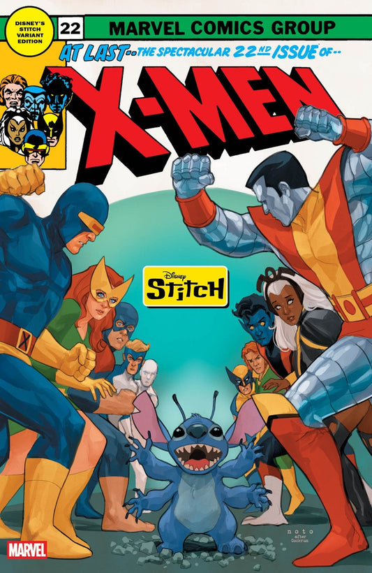Comics - X Men 22 Phil Noto Disney Stitch Variant - Fan - Tastic Cards & Comics - Marvel Comics