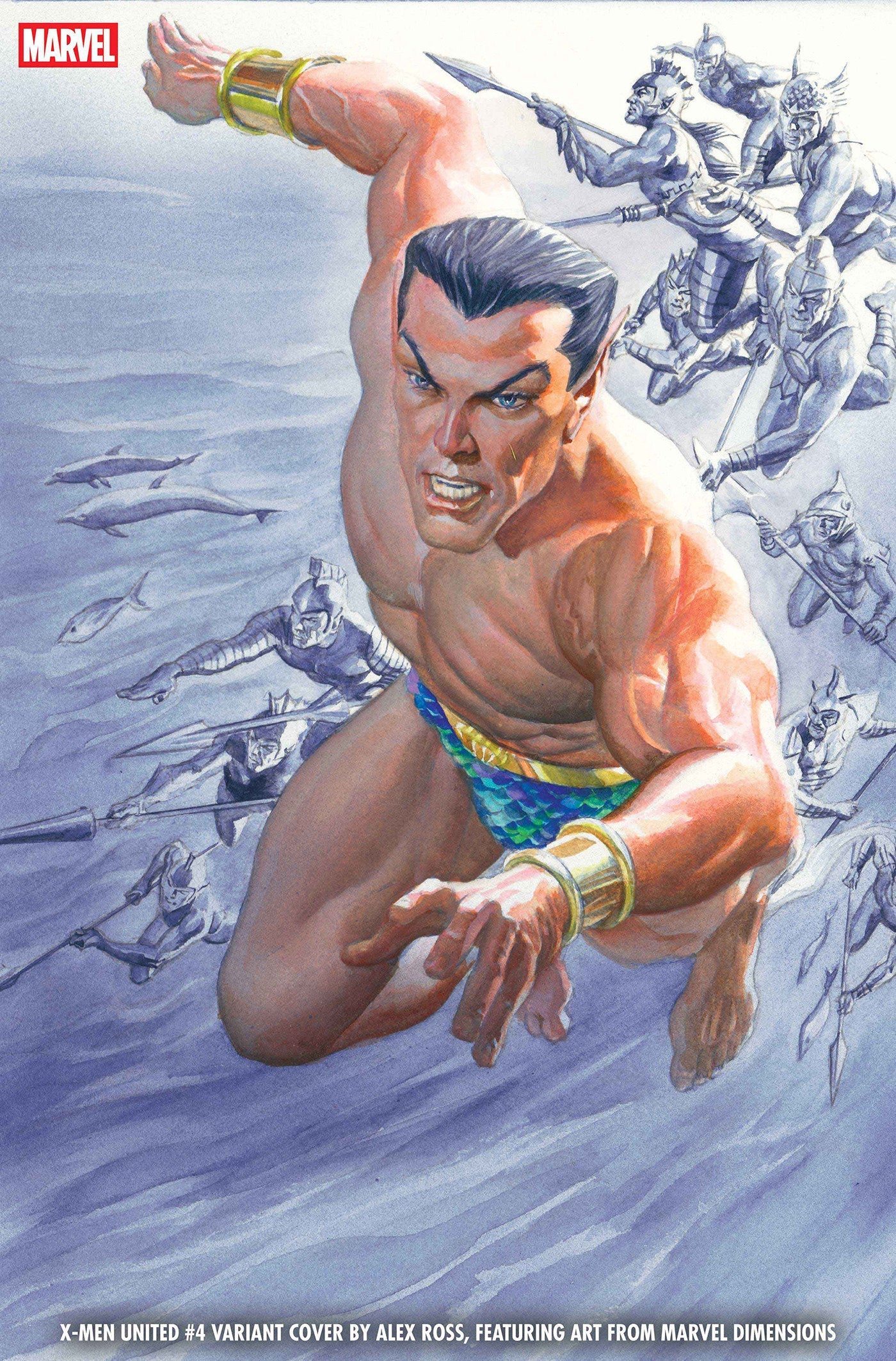 Comics - X-Men United 4 Alex Ross Marvel Dimensions Variant - Fan-Tastic Cards & Comics - Marvel Comics