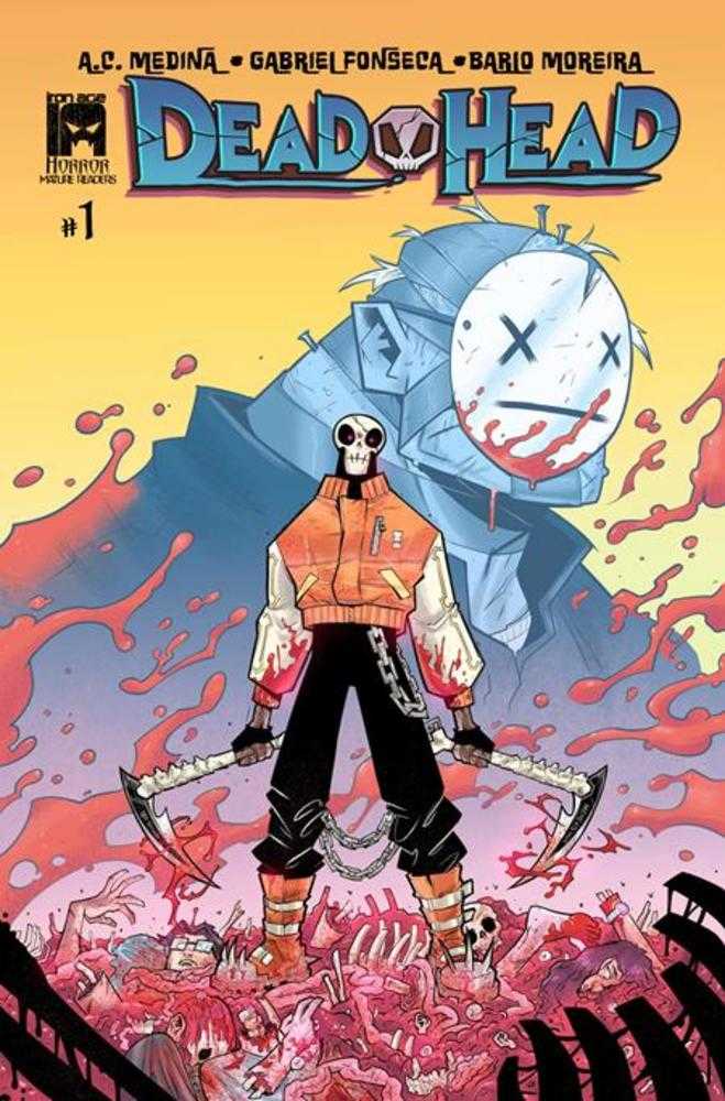 Comics - Dead Head 1 (Of 6) Cover A Gabriel Fonseca & Barlo Moreira (Mature) - Fan-Tastic Cards & Comics - Massive Publishing