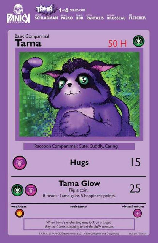 Comics - Tama 1 (Of 6) 2nd Print Cover A Jim Fletcher Cute Cuddly Caring Tama - Fan - Tastic Cards & Comics - Massive Publishing