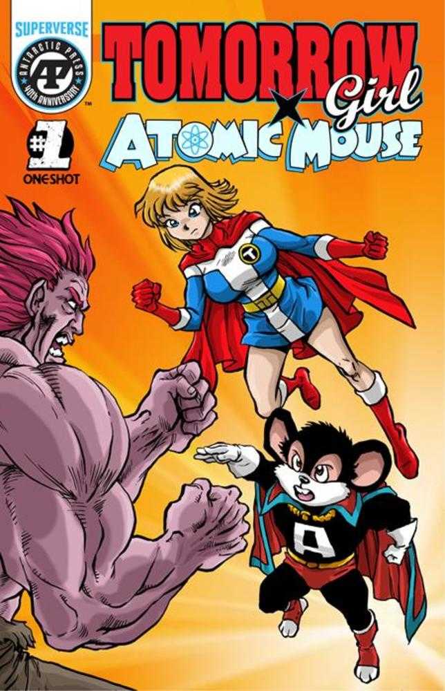 Comics - Tomorrow Girl X Atomic Mouse 1 Cover B Ben Dunn Lunar Exclusive Variant (One Shot) - Fan - Tastic Cards & Comics - Massive Publishing