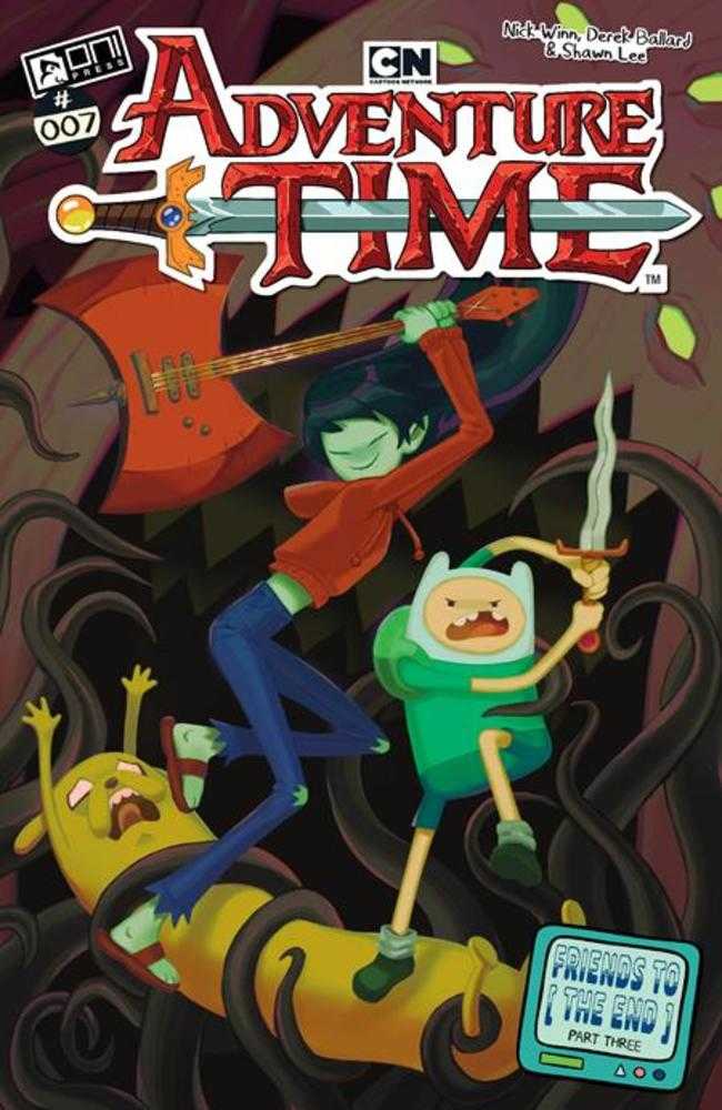 Comics - Adventure Time (2025) 7 Cover B Diansakhu Banton Perry Variant - Fan-Tastic Cards & Comics - Oni Press