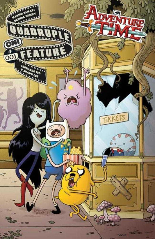Comics - Adventure Time Quadruple Feature 1 (Of 4) Cover A Brenda Hickey - Fan-Tastic Cards & Comics - Oni Press