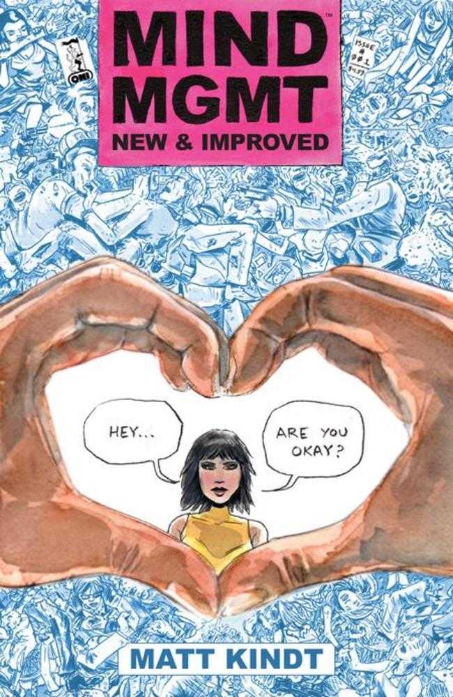 Comics - Mind Mgmt New & Improved 1 Cover A Matt Kindt Die Cut - Fan-Tastic Cards & Comics - Oni Press