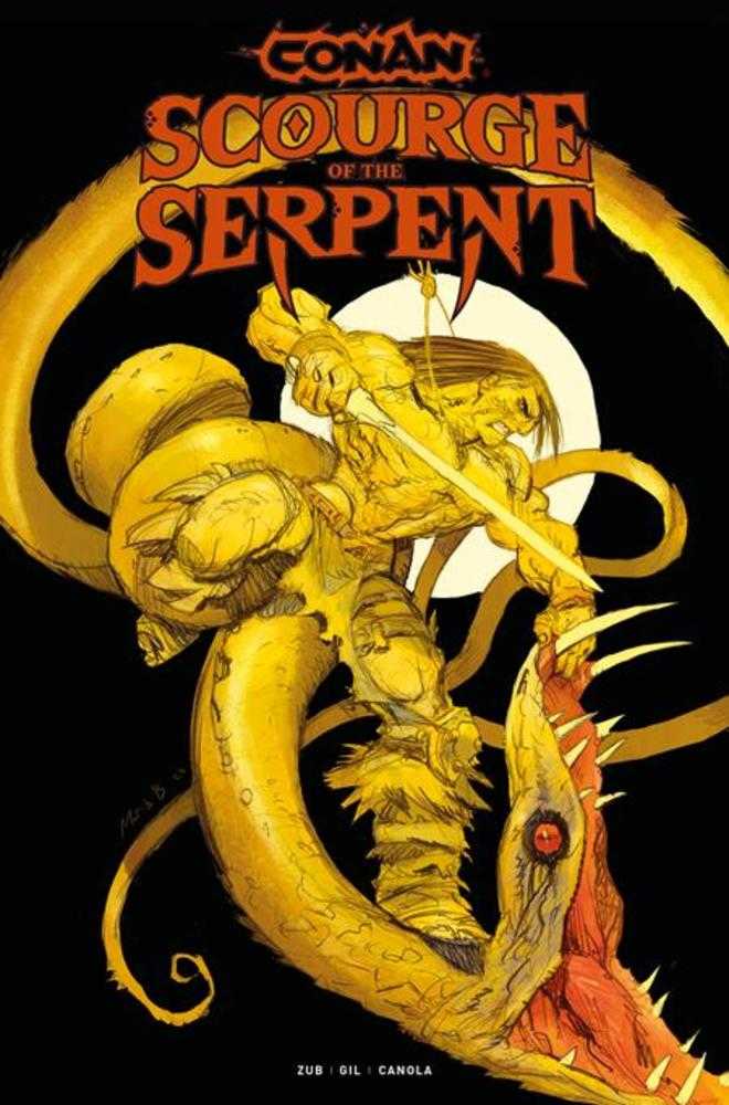 Comics - Conan The Barbarian Scourge Of The Serpent 1 (Of 4) Cover D Matias Bergara Variant (Mature) - Fan - Tastic Cards & Comics - Titan Comics