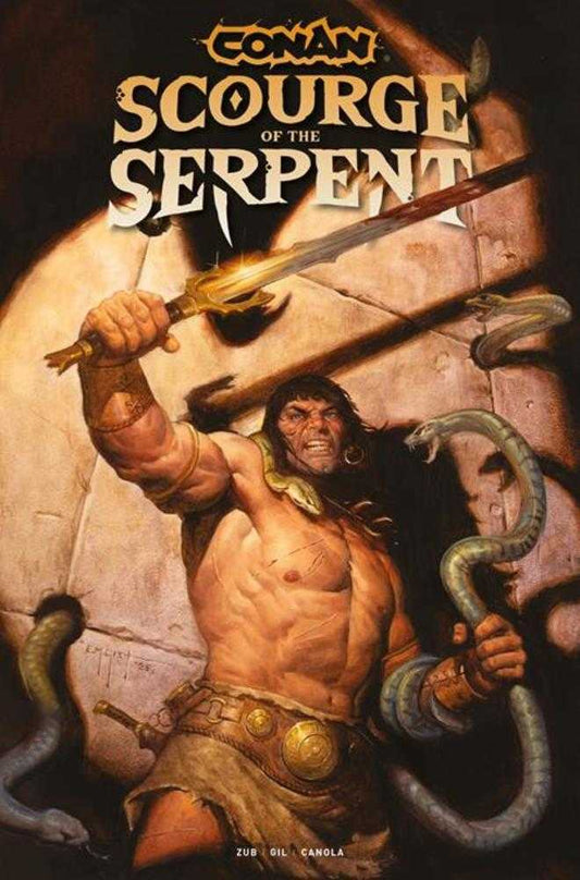 Comics - Conan The Barbarian Scourge Of The Serpent 2 (Of 4) Cover A Em Gist (Mature) - Fan - Tastic Cards & Comics - Titan Comics