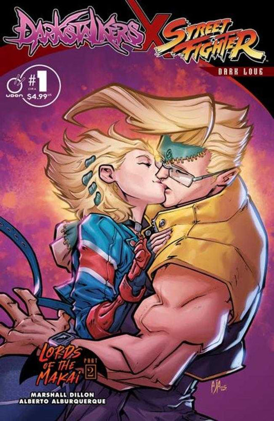 Comics - Darkstalkers X Street Fighter Dark Love 1 (One Shot) Cover A Alberto Alburquerque - Fan - Tastic Cards & Comics - Udon Entertainment