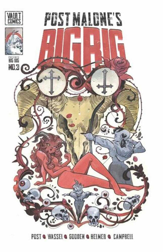 Comics - Big Rig 3 Cover J Peach Momoko Variant (Mature) - Fan - Tastic Cards & Comics - Vault Comics