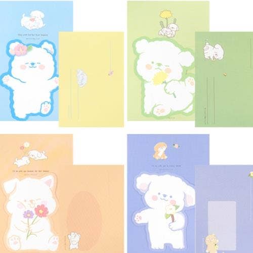 SLEEPING DOG FLOWER ROAD LETTER SET