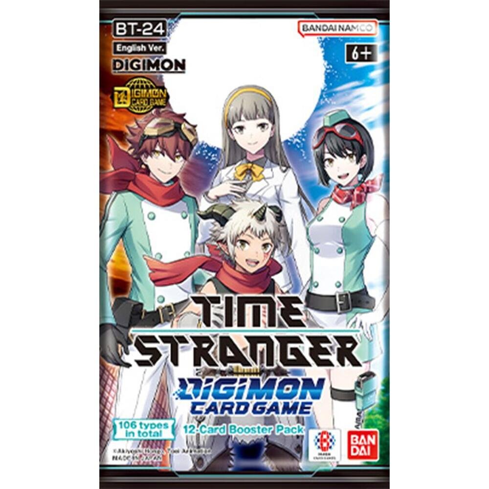 Gaming Cards - Digimon TCG Time Stranger Booster Pack - Fan-Tastic Cards & Comics - Ban Dai