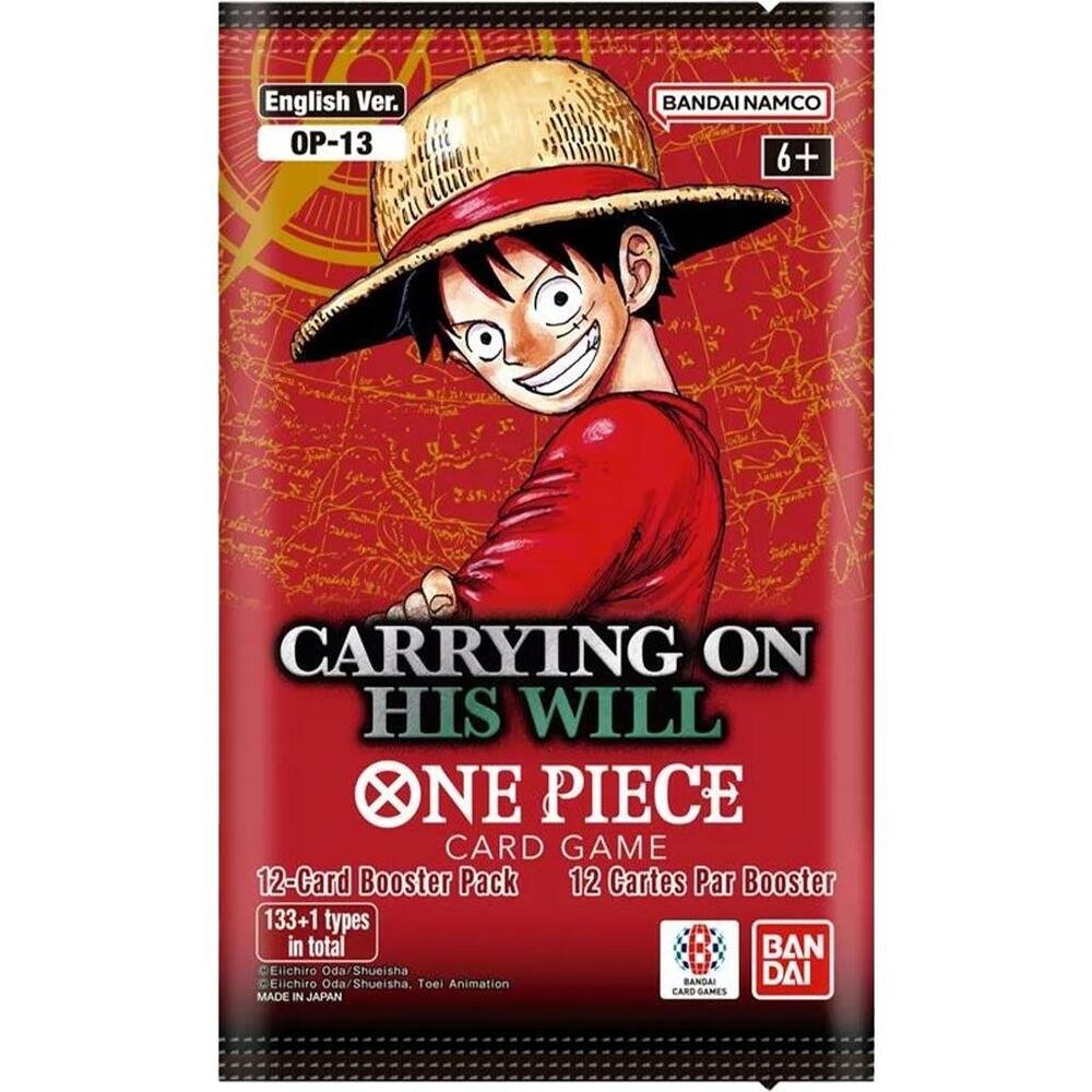 Gaming Cards - One Piece TCG Carrying on His Will Booster Pack - Fan-Tastic Cards & Comics - Bandai Namco