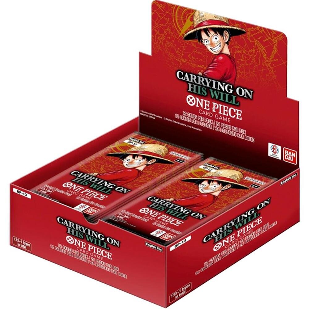 Gaming Cards - One Piece TCG Carrying on His Will Booster Pack - Fan-Tastic Cards & Comics - Bandai Namco