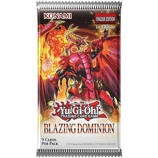 Gaming Cards - Yu-Gi-Oh! Blazing Dominion Booster Pack - Fan-Tastic Cards & Comics - Konami
