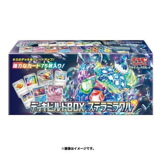 Gaming Cards - Japanese Pokemon Center Original Deck Build Box Stellar Miracle - Fan - Tastic Cards & Comics - Nintendo
