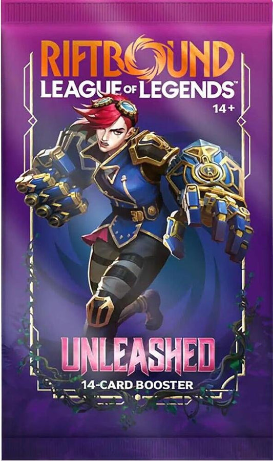 Gaming Cards - Riftbound Unleashed Booster Pack - Fan-Tastic Cards & Comics - Riot Games