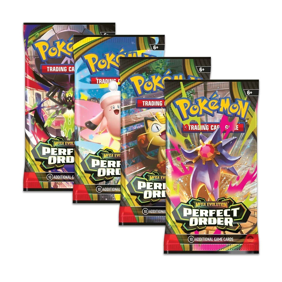 Gaming Cards - Pokémon Mega Evolutions Perfect Order Booster Pack - Fan-Tastic Cards & Comics - The Pokémon Company International
