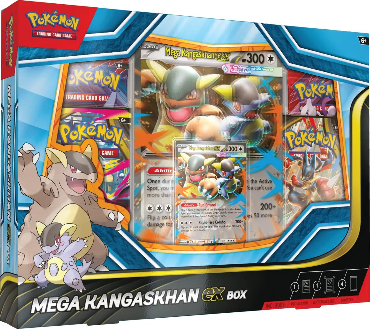 Gaming Cards - Pokémon: Mega Kangaskhan ex Box - Fan-Tastic Cards & Comics - The Pokémon Company International