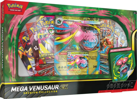 Gaming Cards - Pokémon Mega Venusaur ex Premium Collection - Fan-Tastic Cards & Comics - The Pokémon Company International