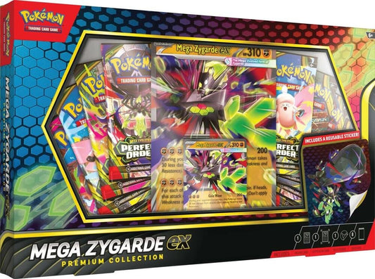 Gaming Cards - Pokémon Mega Zygarde Ex Premium Collection Box - Fan-Tastic Cards & Comics - The Pokémon Company International