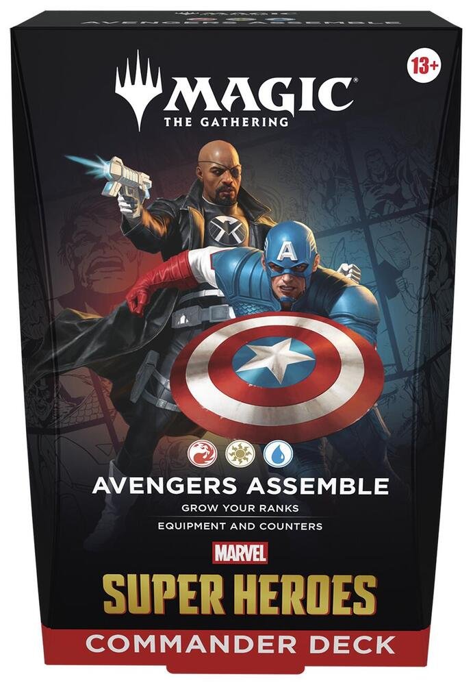 Gaming Cards - Magic the Gathering: Marvel Super Heroes Commander Deck - Fan-Tastic Cards & Comics - Wizards of the Coast