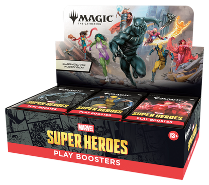 Gaming Cards - Magic the Gathering: Marvel Super Heroes Play Booster - Fan-Tastic Cards & Comics - Wizards of the Coast