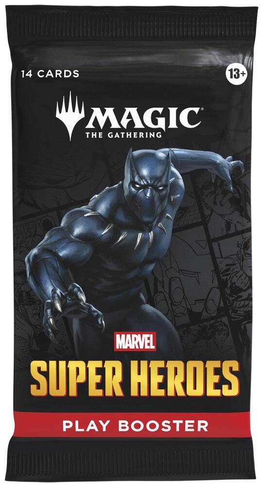 Gaming Cards - Magic the Gathering: Marvel Super Heroes Play Booster - Fan-Tastic Cards & Comics - Wizards of the Coast