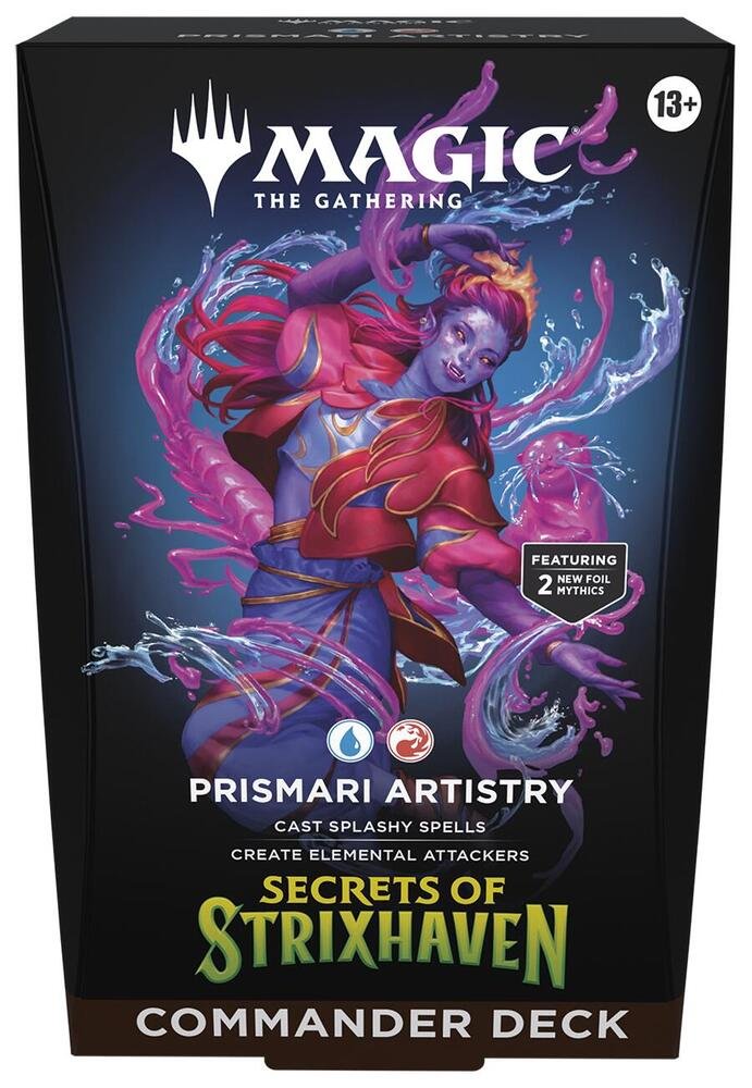 Gaming Cards - Magic the Gathering Secrets of Strixhaven Commander Deck Prismari Artististry - Fan-Tastic Cards & Comics - Wizards of the Coast