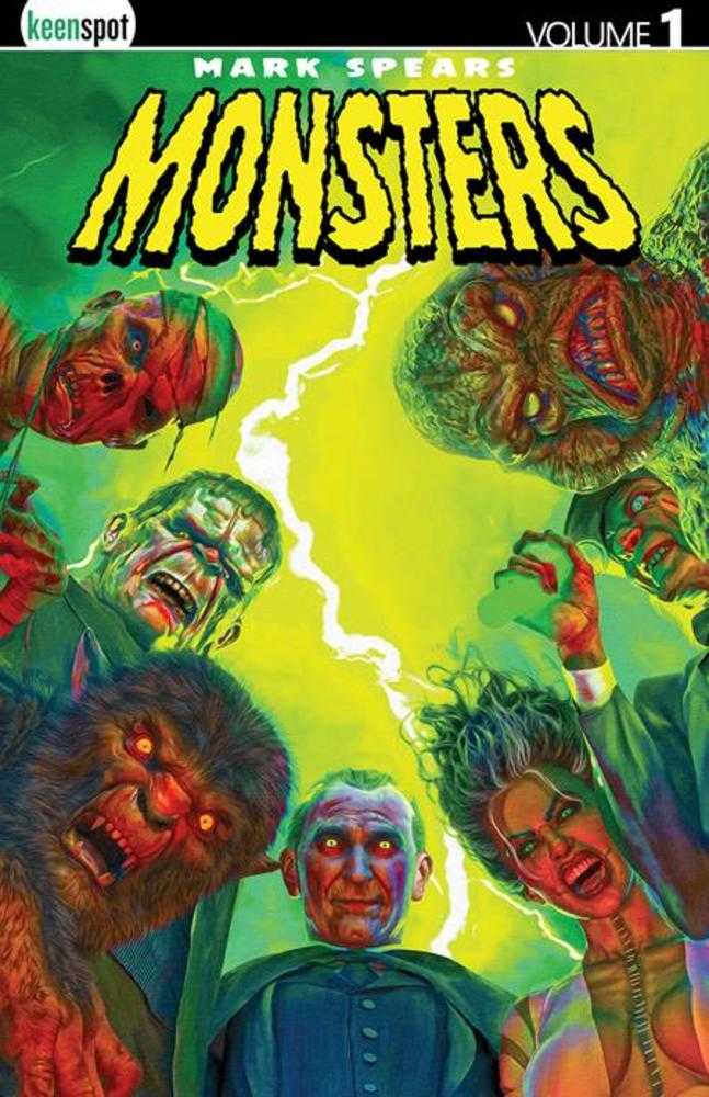 Graphic Novels - Mark Spears Monsters Hardcover Volume 01 - Fan-Tastic Cards & Comics - Ex Posse Holdings/Keenspot