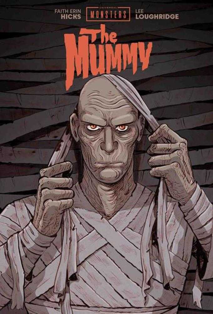 Graphic Novels - Universal Monsters The Mummy Hardcover Faith Erin Hicks & Lee Loughridge Cover - Fan - Tastic Cards & Comics - Image Comics