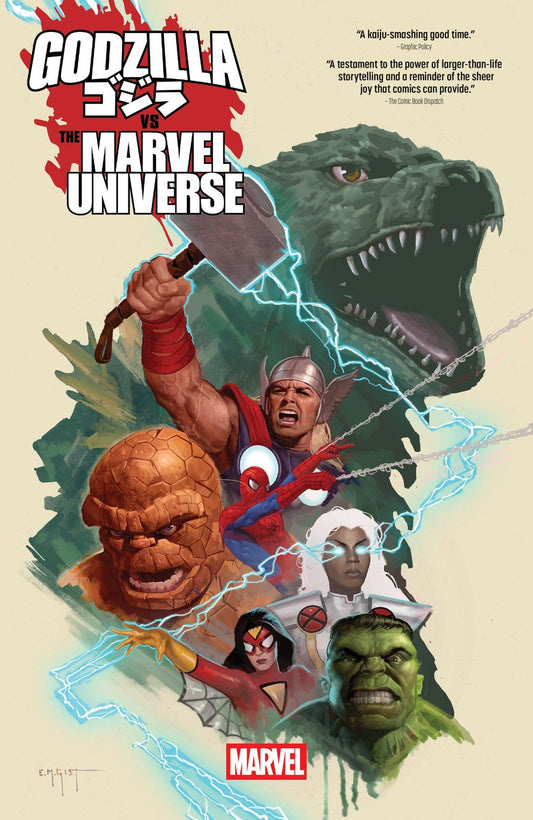 Graphic Novels - Godzilla vs. The Marvel Universe - Fan - Tastic Cards & Comics - Marvel Comics