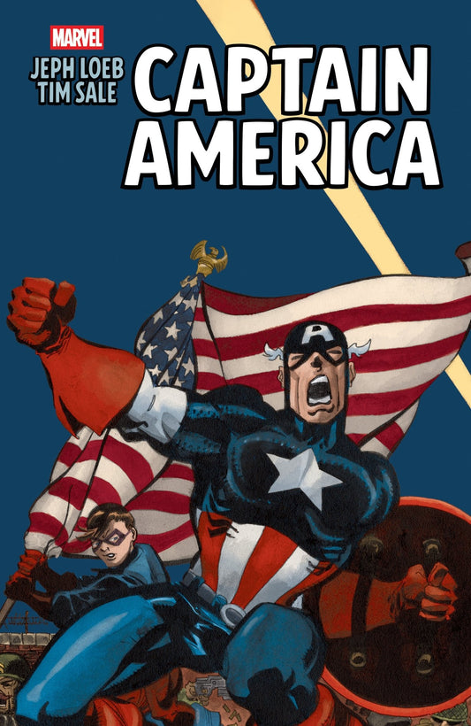 Graphic Novels - Jeph Loeb & Tim Sale: Captain America - Fan - Tastic Cards & Comics - Marvel Comics