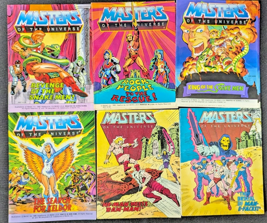 He-Man Masters of the Universe mini comic bundle 1980's 29 issues