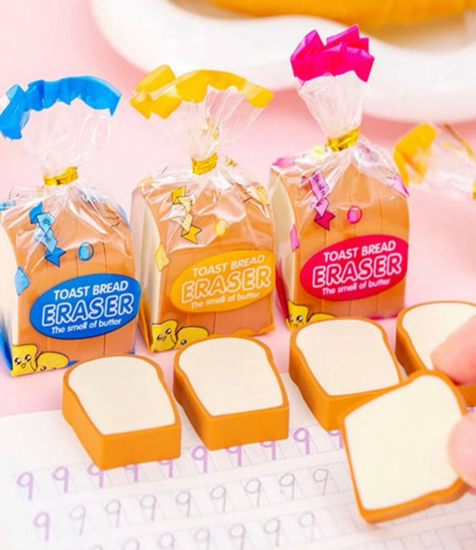 Bread Loaf Erasers