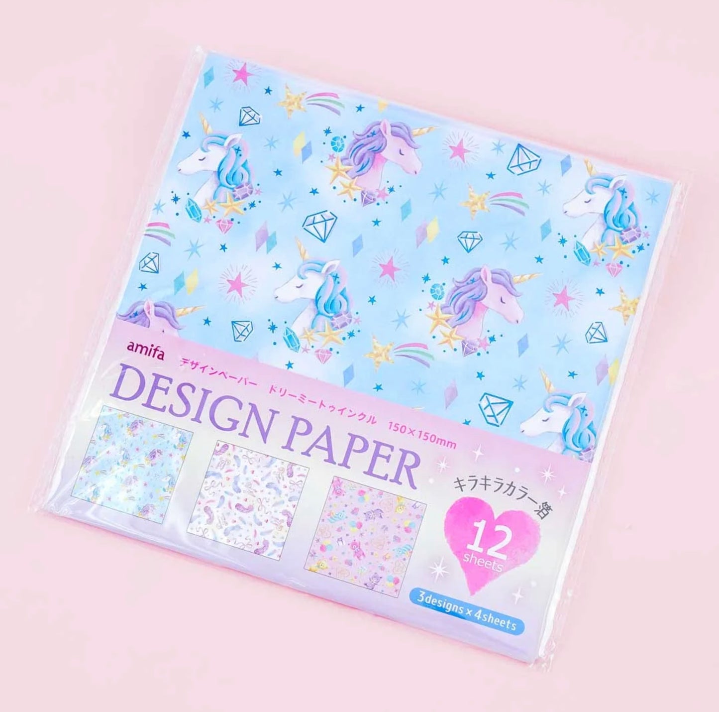 Dreamy Twinkle Design Paper Set - 12 pcs