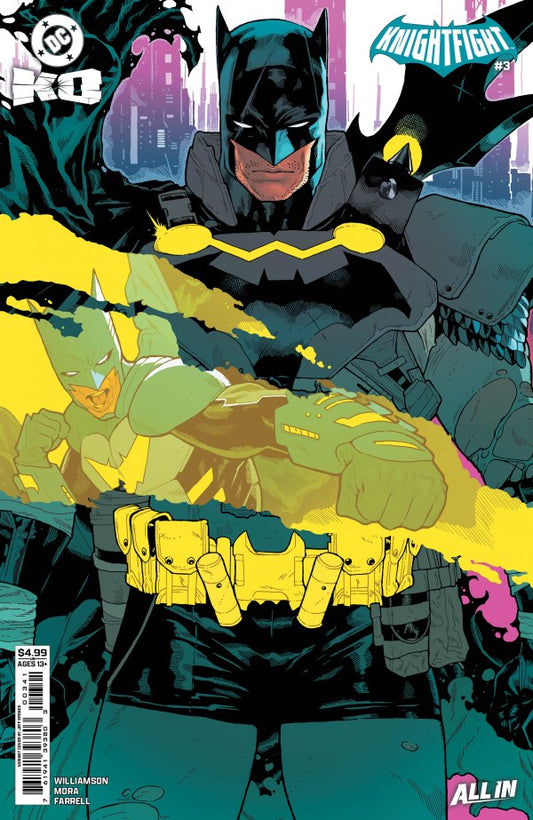 DC K.O. Knightfight #3 (Of 4) Cover C Jeff Spokes Card Stock Variant