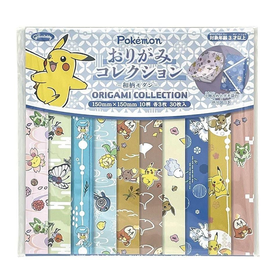 Non-Comic Novelties - Pokemon Center Origami Collection Modern Japanese Patterns - Fan-Tastic Cards & Comics - The Pokémon Company International