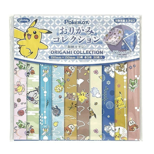 Non-Comic Novelties - Pokemon Center Origami Collection Modern Japanese Patterns - Fan-Tastic Cards & Comics - The Pokémon Company International