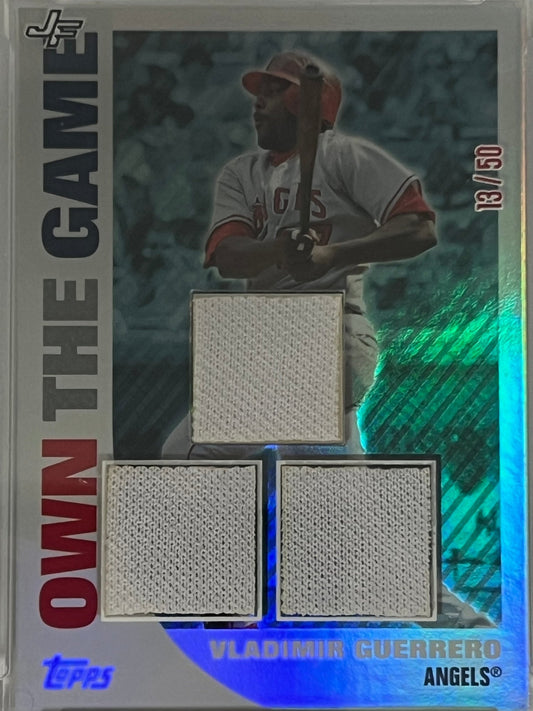 Sport Cards - Vladimir Guerrero - 2024 Jersey Fusion All - Sport - Fan - Tastic Cards & Comics - Jersey Fusion
