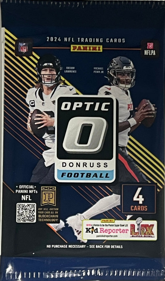 Sport Cards - 2024 Panini Football Donruss Optic Pack - Fan - Tastic Cards & Comics - Panini