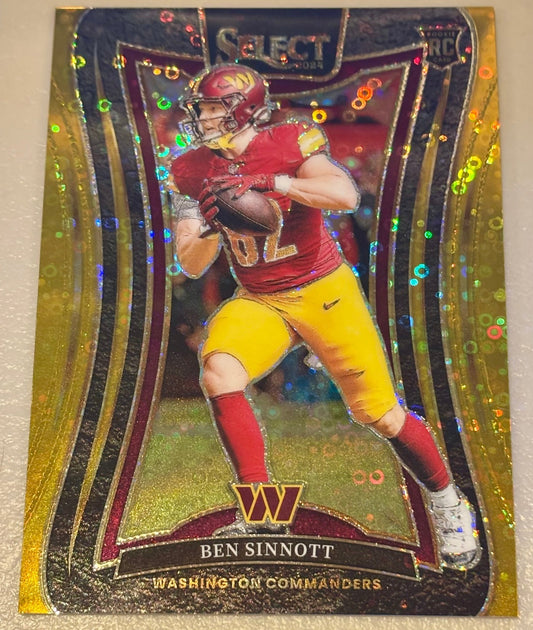 Sport Cards - Ben Sinnott - 2024 Panini Select Gold Disco Prizm - 308 - Fan - Tastic Cards & Comics - Panini