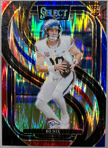 Sport Cards - Football Bo Nix 117 (Panini - Select Football) - Fan - Tastic Cards & Comics - Panini