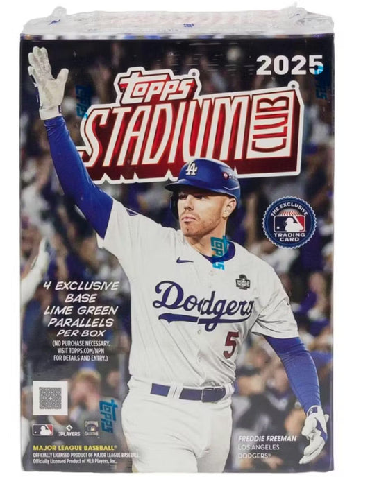 Sport Cards - 2025 Topps Stadium Club Baseball Blaster Box - Fan-Tastic Cards & Comics - Topps