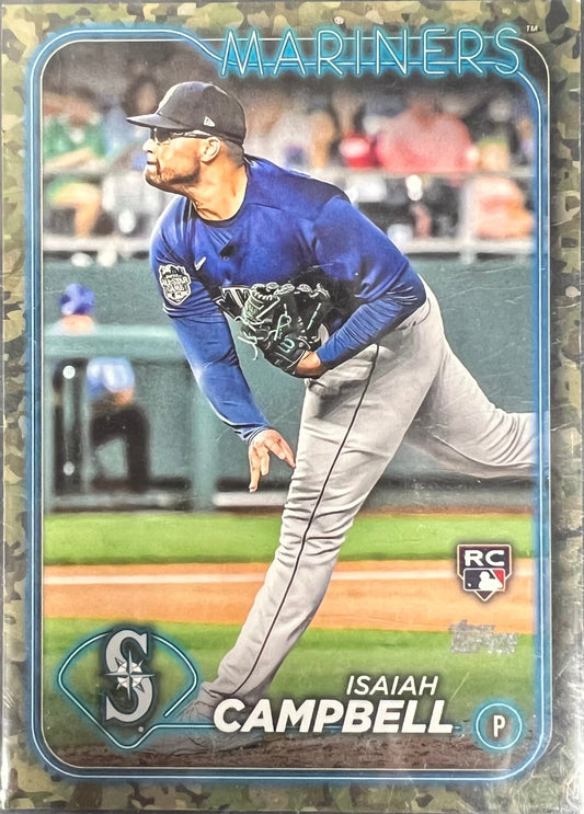 Sport Cards - Baseball Isaiah Campbell (Tops Series One) 58 Numbered 07/25 - Fan - Tastic Cards & Comics - Topps